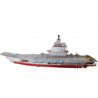 Eco-friendly custom 3D foam puzzles DIY paper toys educational Aircraft Carrier big puzzles cruise ship puzzle for adult